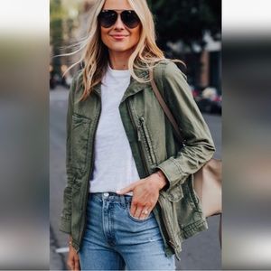Madewell Fleet Army Green Utility Jacket